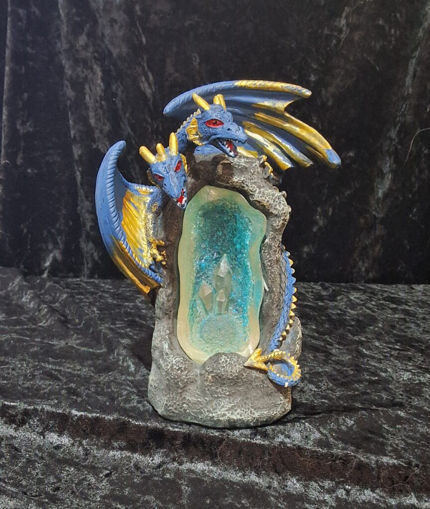Two headed Dragon Back Flow Incense Burner